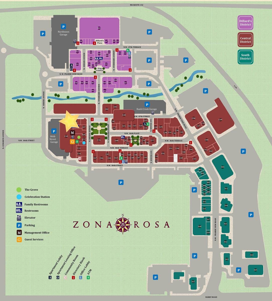 zona rosa, מקסיקו סיטי מפה