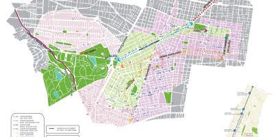 מפה של מקסיקו סיטי אופניים
